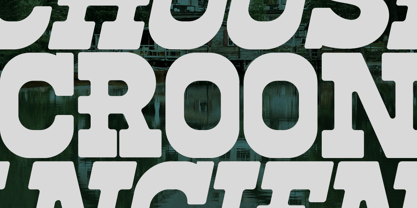 Anymore Font Poster 3