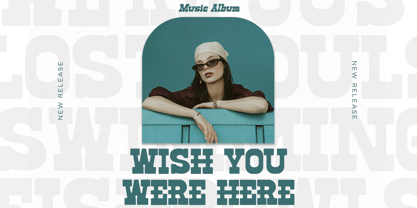Anymore Font Poster 7