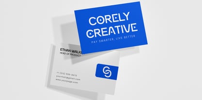 Cortiga Font Poster 7