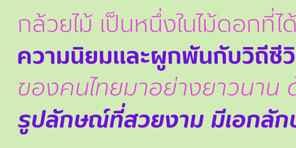 Gluaymai Font Poster 2