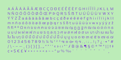 Gluaymai Font Poster 9