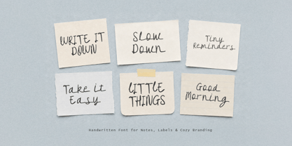 Crooked Morning Font Poster 2