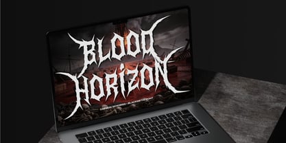 Daemon Sickness Font Poster 8