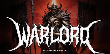 Daemon Sickness Font Poster 4