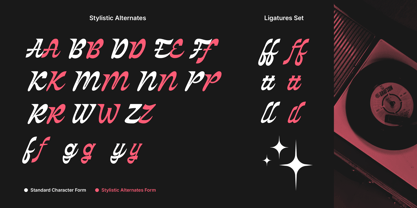 MN Thalmera Font Poster 7