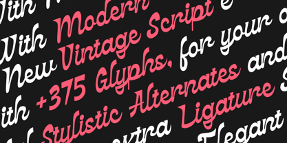 MN Thalmera Font Poster 2