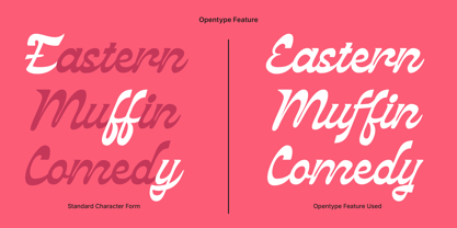 MN Thalmera Font Poster 8