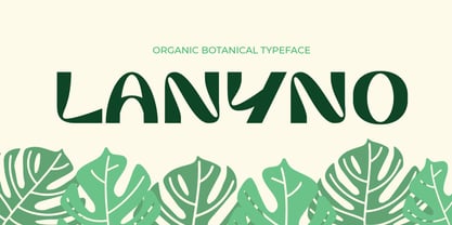 Lanyno Font Poster 1