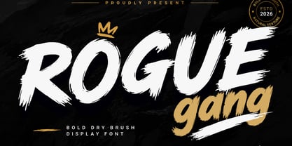 Rogue gang Font Poster 1