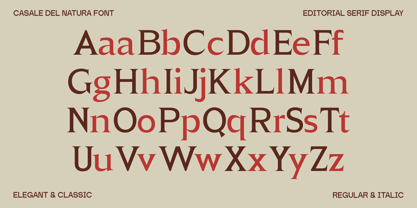 Casale Del Natura Font Poster 7