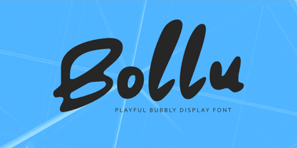 Bollu Font Poster 1
