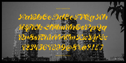 Lucky Wonky Font Poster 10