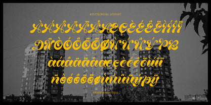 Lucky Wonky Font Poster 11