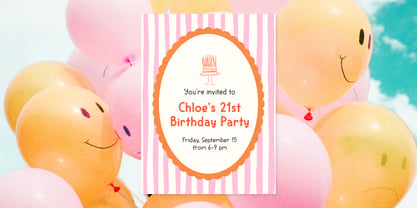 Lucky Girls Club Font Poster 14