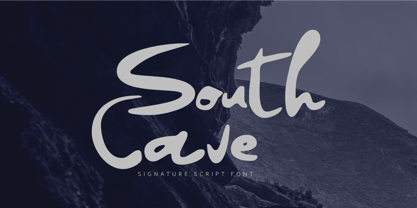 South Cave Font Poster 1