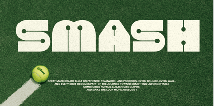 Gasno Font Poster 7