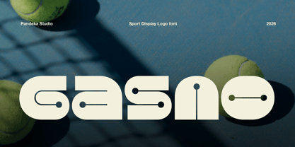 Gasno Font Poster 1