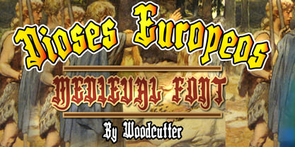 Dioses Europeos Font Poster 1