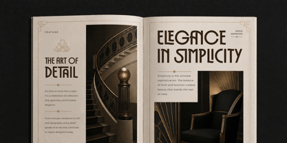 Orlenco Font Poster 3