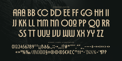Orlenco Font Poster 12