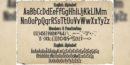 Harpoon Font Poster 3