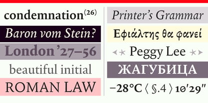 Bibliopola Pro LCG Font Poster 7