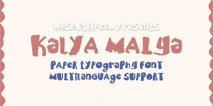 Kalya Malya Font Poster 1