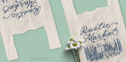 Achilleus Font Poster 9