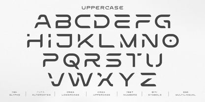 Egos Font Poster 3