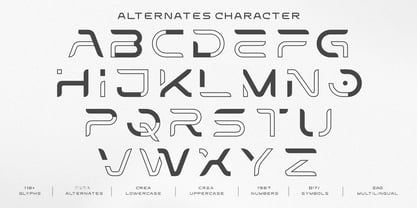 Egos Font Poster 5