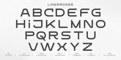 Egos Font Poster 4