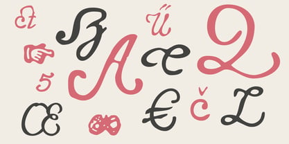 Telegdi Script Font Poster 4
