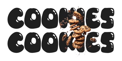 PG Squishy Drips Font Poster 6