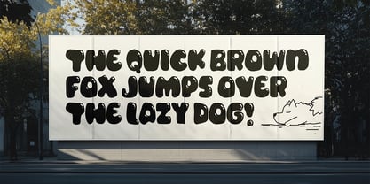 PG Squishy Drips Font Poster 9
