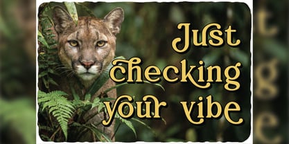 Jungle Roar Font Poster 6
