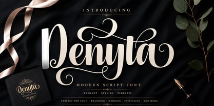 Denyta Font Poster 1