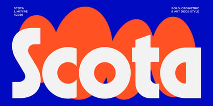 Scota Font Poster 1