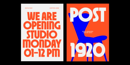 Scota Font Poster 2