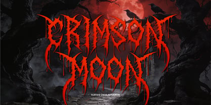Scardoom Font Poster 2