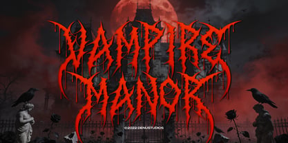 Scardoom Font Poster 6