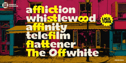 Osean Font Poster 9