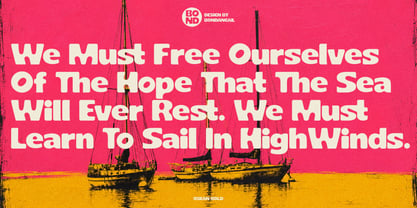 Osean Font Poster 3