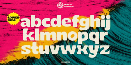 Osean Font Poster 7