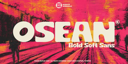 Osean Font Poster 1
