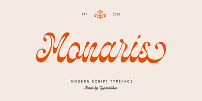 Monaris Font Poster 1