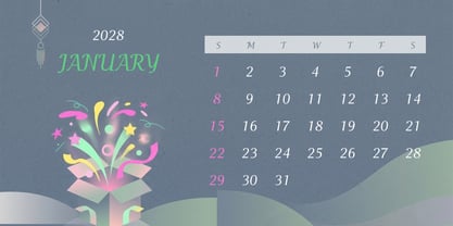 ZFlovefloral Font Poster 4