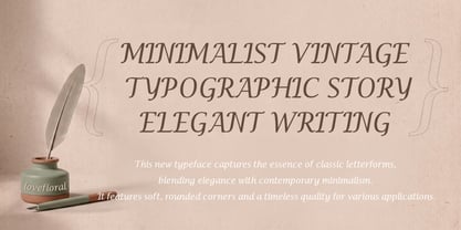ZFlovefloral Font Poster 5