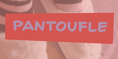 Pantoufle Pro Font Poster 3