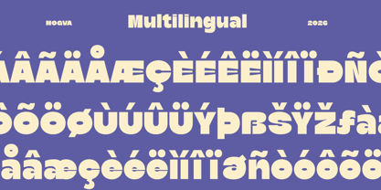 Mogva Font Poster 7