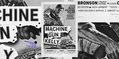 Machine GK Font Poster 3